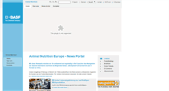Desktop Screenshot of basfanimalnutrition.de